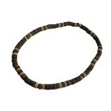 Collier Sunggal perles marron