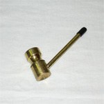 Pipe dorée haute