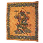 Tenture GM dragon terre de feu