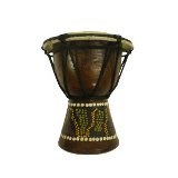 Mini djembé 12 cm peint