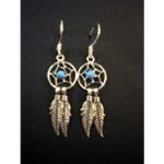 Boucles d'oreille attrapes rêves 