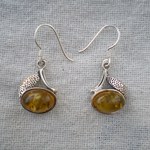 Boucles d'oreille Pétale de fleur