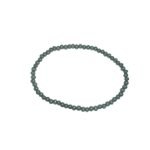 Collier perles bois noir
