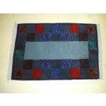 Tapis bleu