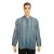 Chemise lacet bleue