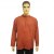 Chemise carmin à rayures