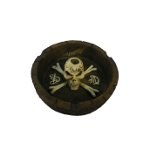 Cendrier rond skull and bones