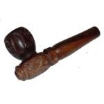Petite pipe sculptée