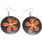 Boucles d'oreilles rondes Balsamine