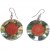 Boucles d'oreilles rondes Sirène