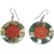 Boucles d'oreilles rondes Sirène