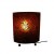 Lampe fleur ovale