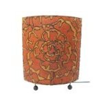 Lampe fleur ovale