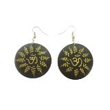 Boucles d'oreilles Om