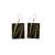 Boucles d'oreilles rectangles