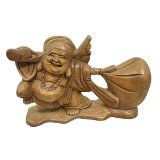 Bouddha l'amical pied droit levé