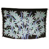 Tenture feuilles de bambou