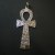 Pendentif croix égyptienne gravée