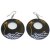Boucles d'oreilles rondes Samoa