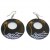 Boucles d'oreilles rondes Samoa