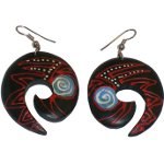 Boucles d'oreilles spirales Saxifrage