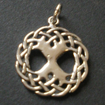 Pendentif argent arbre de vie