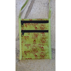 Sac passeport vert sanscrit Bouddha