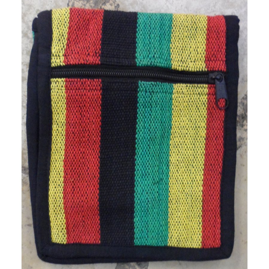 Sac passeport weaving rasta