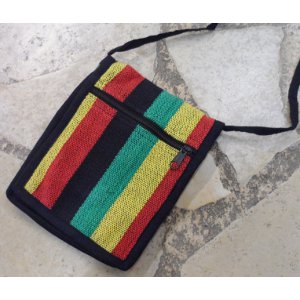 Sac passeport weaving rasta