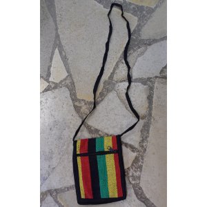 Sac passeport weaving rasta