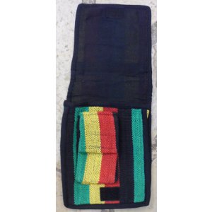 Sac passeport weaving rasta