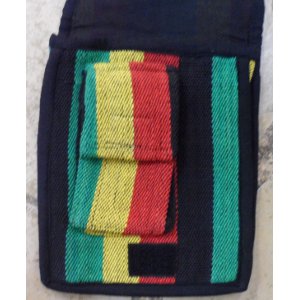 Sac passeport weaving rasta