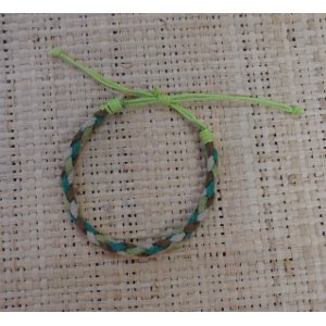 Bracelet rond tressé 1