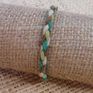 Bracelet rond tressé 1