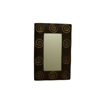 Miroir rectangle spirales