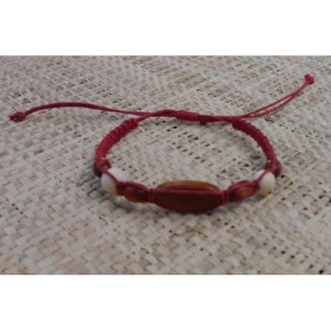 Bracelet  perles et macramé 4