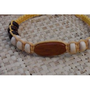 Bracelet  perles et macramé 5