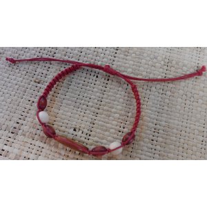 Bracelet  perles et macramé 4