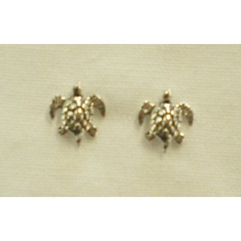 Clous d'oreilles tortue marine