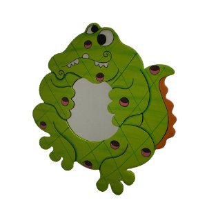 Miroir le croco rigolo