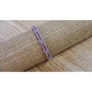 Bracelet ficelia mauve