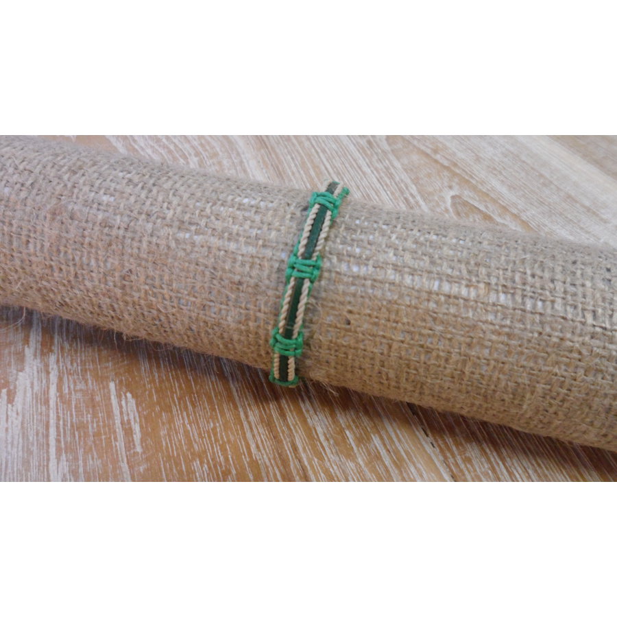 Bracelet ficelia vert