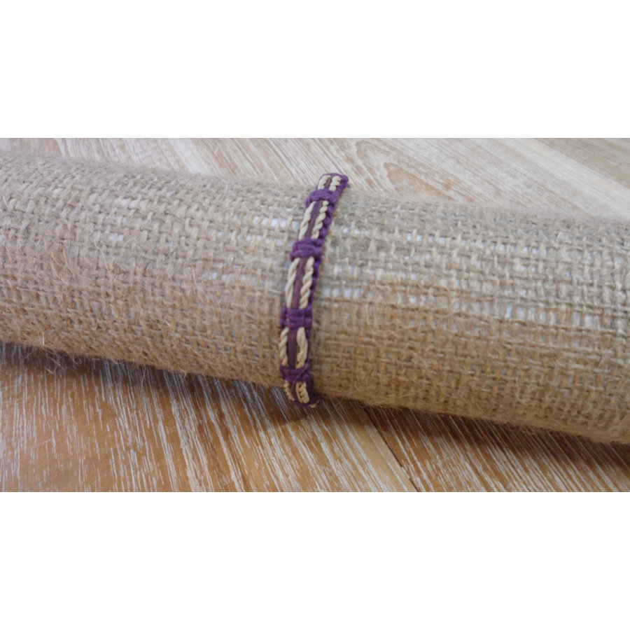 Bracelet ficelia violet