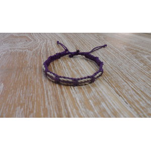Bracelet ficelia violet