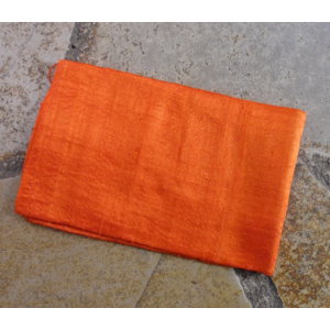 Foulard Isan soie orange