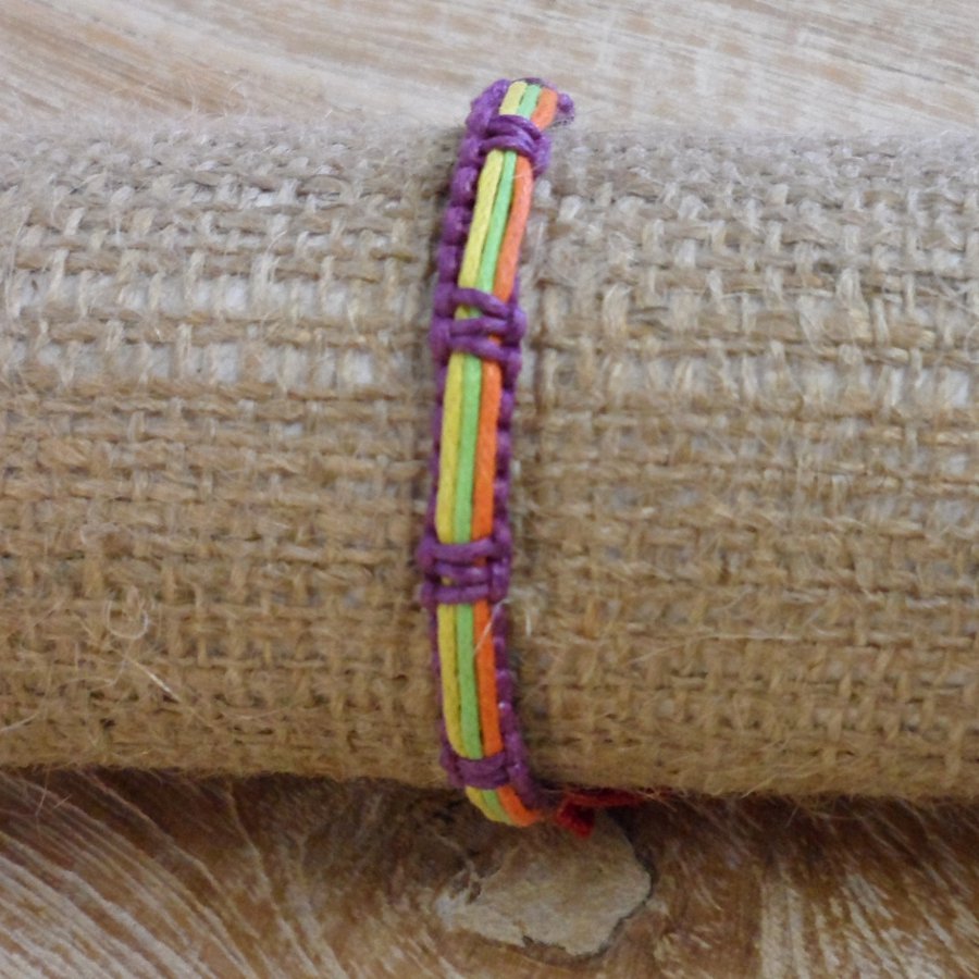 Bracelet macramé color linéa