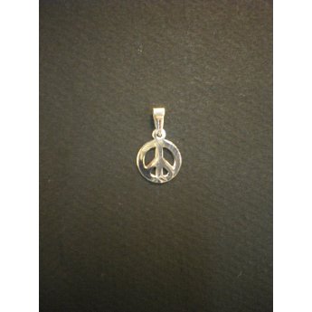 Pendentif Peace & Love en argent