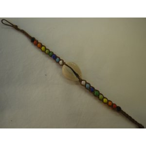 Bracelet tressé chamois