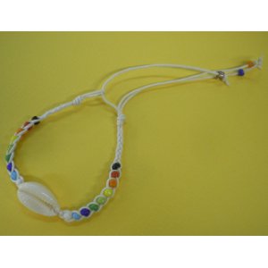 Bracelet tressé blanc