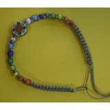 Bracelet gris macramé 